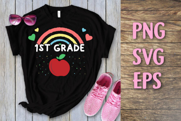 1st Grade Back to School Svg T-shirt