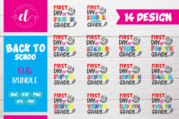 Back to School SVG Bundle for Graphics and Crafts