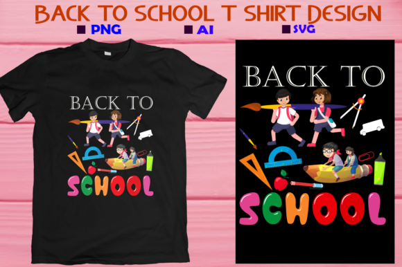Back to School T-shirt Graphics