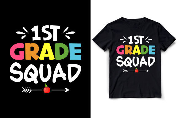 First Grade Squad Funny Back to School