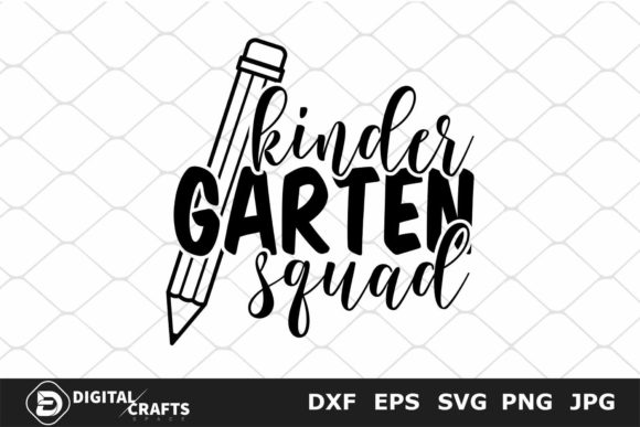 Kindergarten Squad, Back to School SVG Review