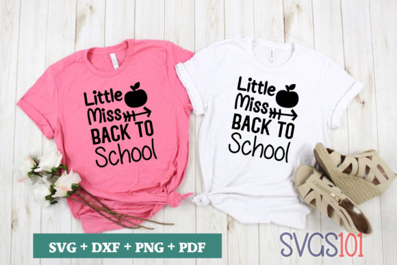 Little Miss Back to School SVG Graphics