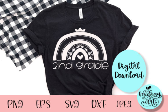 Second Grade Svg, Back to School Svg