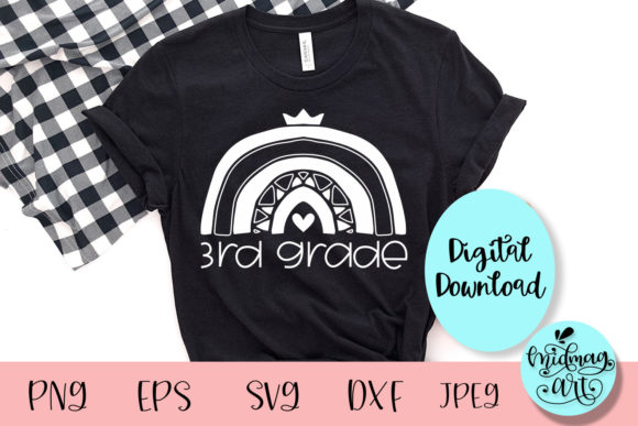 Third Grade Svg, Back to School Svg