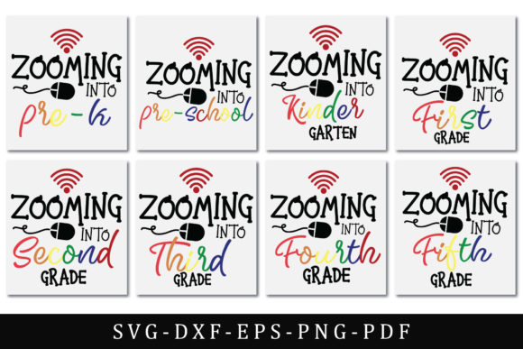 Zooming Back to School SVG Bundle: Graphics and Crafts Made Simple